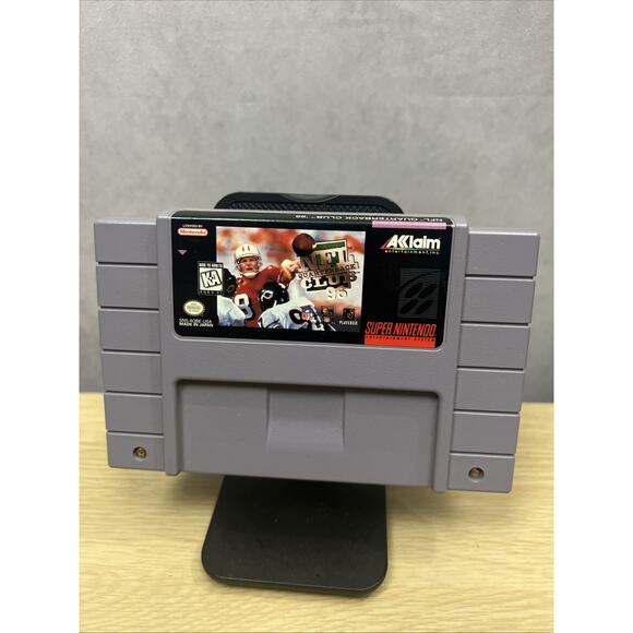 Super Nintendo SNES NFL Video Games Lot of 3 Made In Japan - Picture 4 of 5